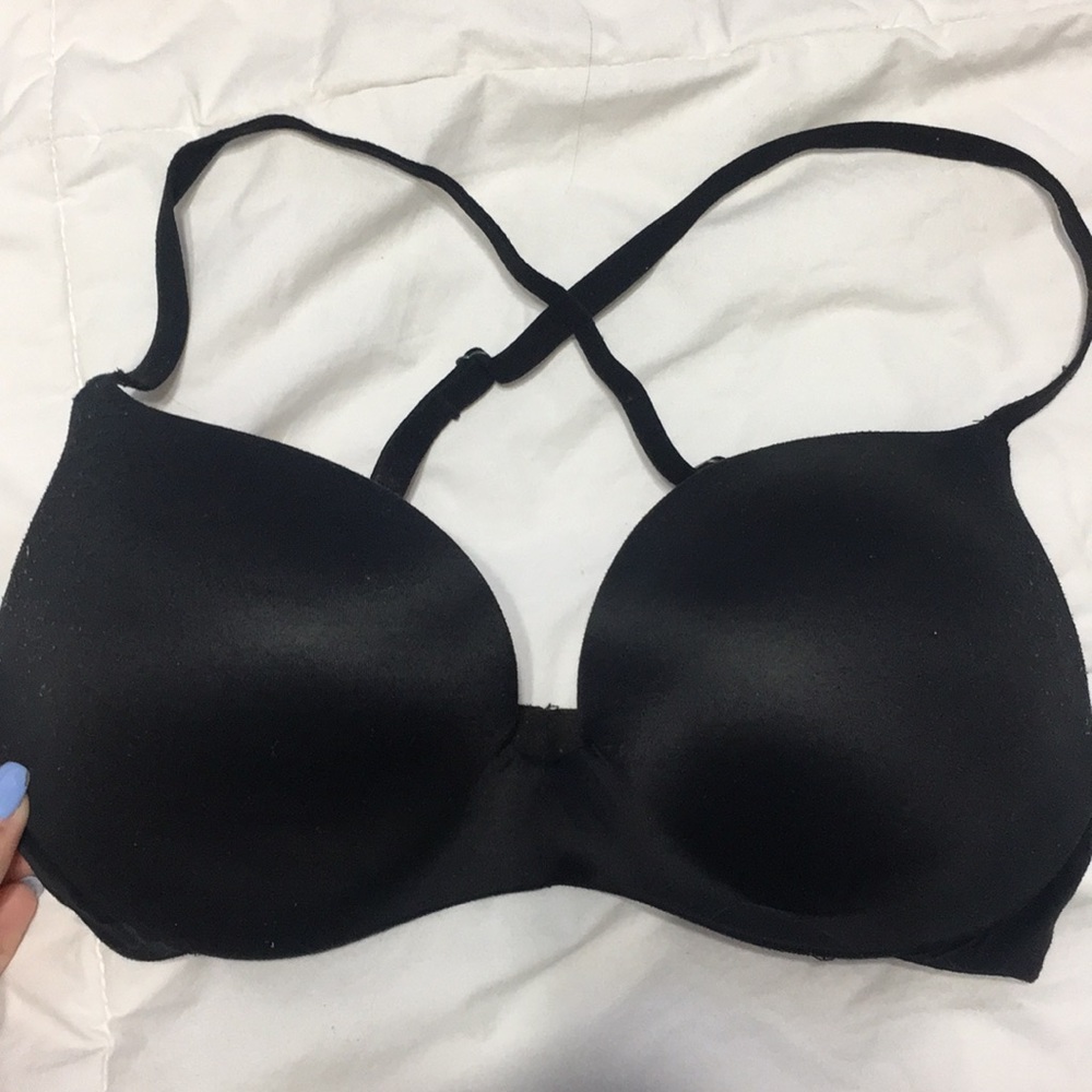 PINK date night bra with multi way straps